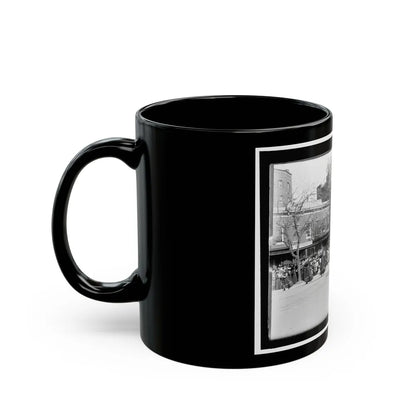 A Full Brass Band Composed Of Women, Heading One Of The Posts From The Dept. Of Pa. (U.S. Civil War) Black Coffee Mug-Go Mug Yourself