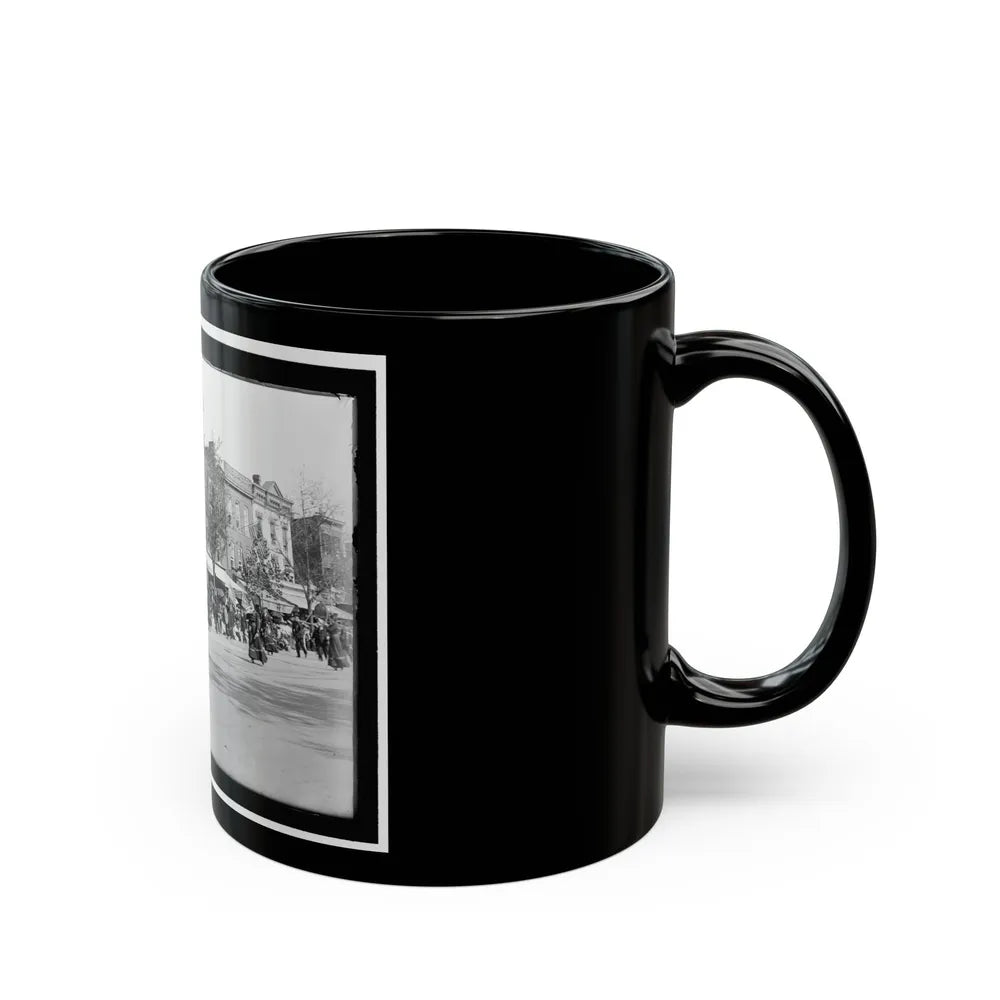 A Full Brass Band Composed Of Women, Heading One Of The Posts From The Dept. Of Pa. (U.S. Civil War) Black Coffee Mug-Go Mug Yourself