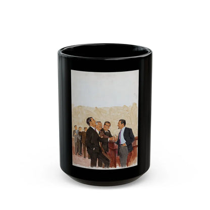 A Funny Conversation - Black Coffee Mug-15oz-Go Mug Yourself