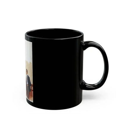 A Funny Conversation - Black Coffee Mug - Go Mug Yourself