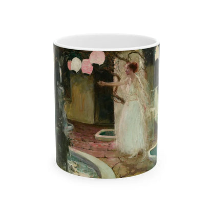 A Furbished Gentleman, Saturday Evening Post illustration, April 8, 1916 - White Coffee Mug-11oz-Go Mug Yourself