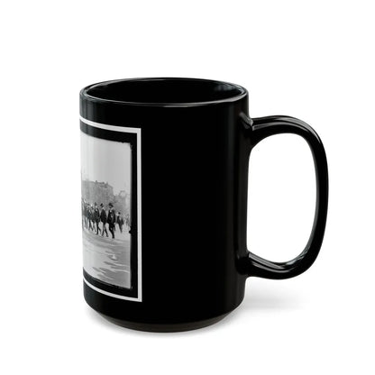 A G.A.R. Post In The Great Parade (U.S. Civil War) Black Coffee Mug-Go Mug Yourself