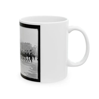 A G.A.R. Post In The Great Parade (U.S. Civil War) White Coffee Mug-Go Mug Yourself