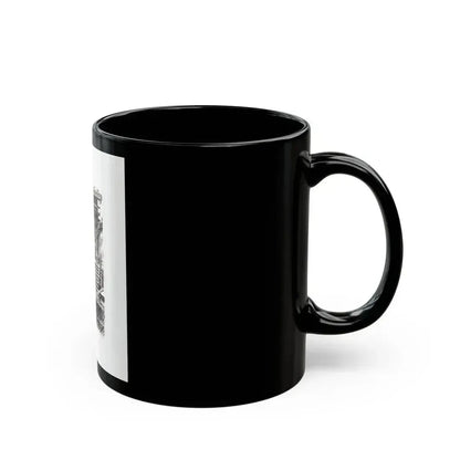A Game Men Play Illustration - Black Coffee Mug - Go Mug Yourself