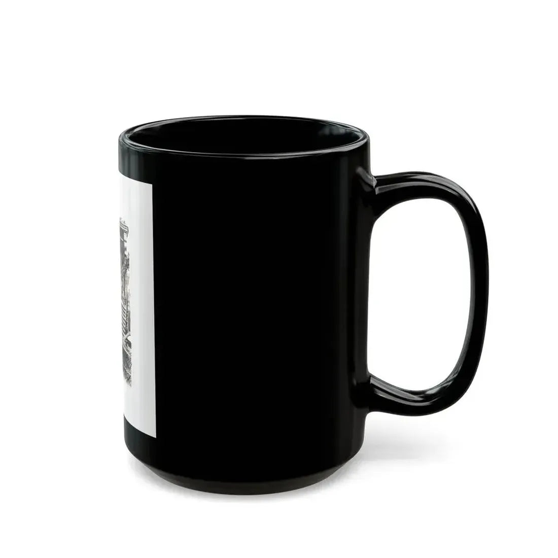 A Game Men Play Illustration - Black Coffee Mug - Go Mug Yourself