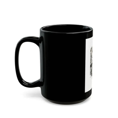 A Game Men Play Illustration - Black Coffee Mug - Go Mug Yourself