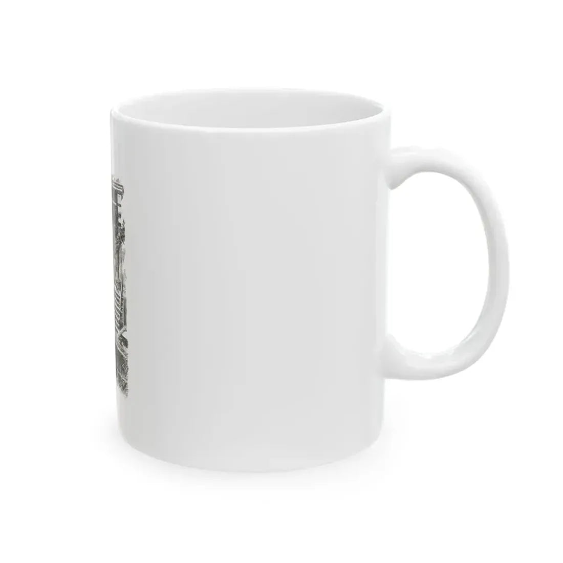 A Game Men Play Illustration - White Coffee Mug - Go Mug Yourself