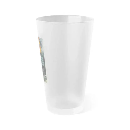 A GAME OF DEATH 1945 Movie Poster - Frosted Pint Glass 16oz - Go Mug Yourself