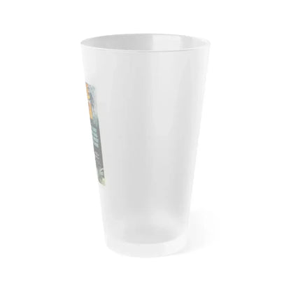 A GAME OF DEATH 1945 Movie Poster - Frosted Pint Glass 16oz - Go Mug Yourself