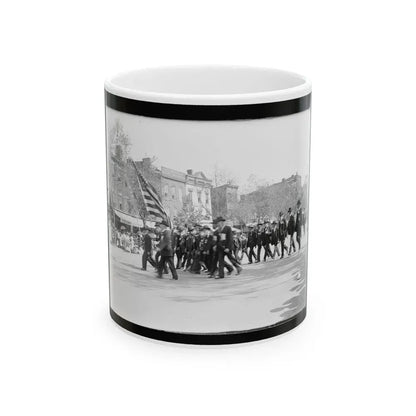 A G.A.R. Post In The Great Parade (U.S. Civil War) White Coffee Mug 11oz - Go Mug Yourself