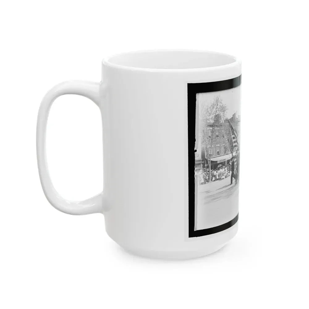 A G.A.R. Post In The Great Parade (U.S. Civil War) White Coffee Mug - Go Mug Yourself