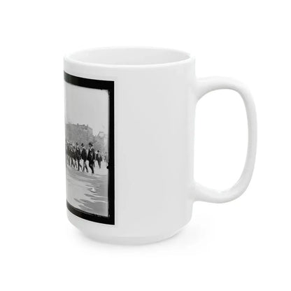 A G.A.R. Post In The Great Parade (U.S. Civil War) White Coffee Mug - Go Mug Yourself