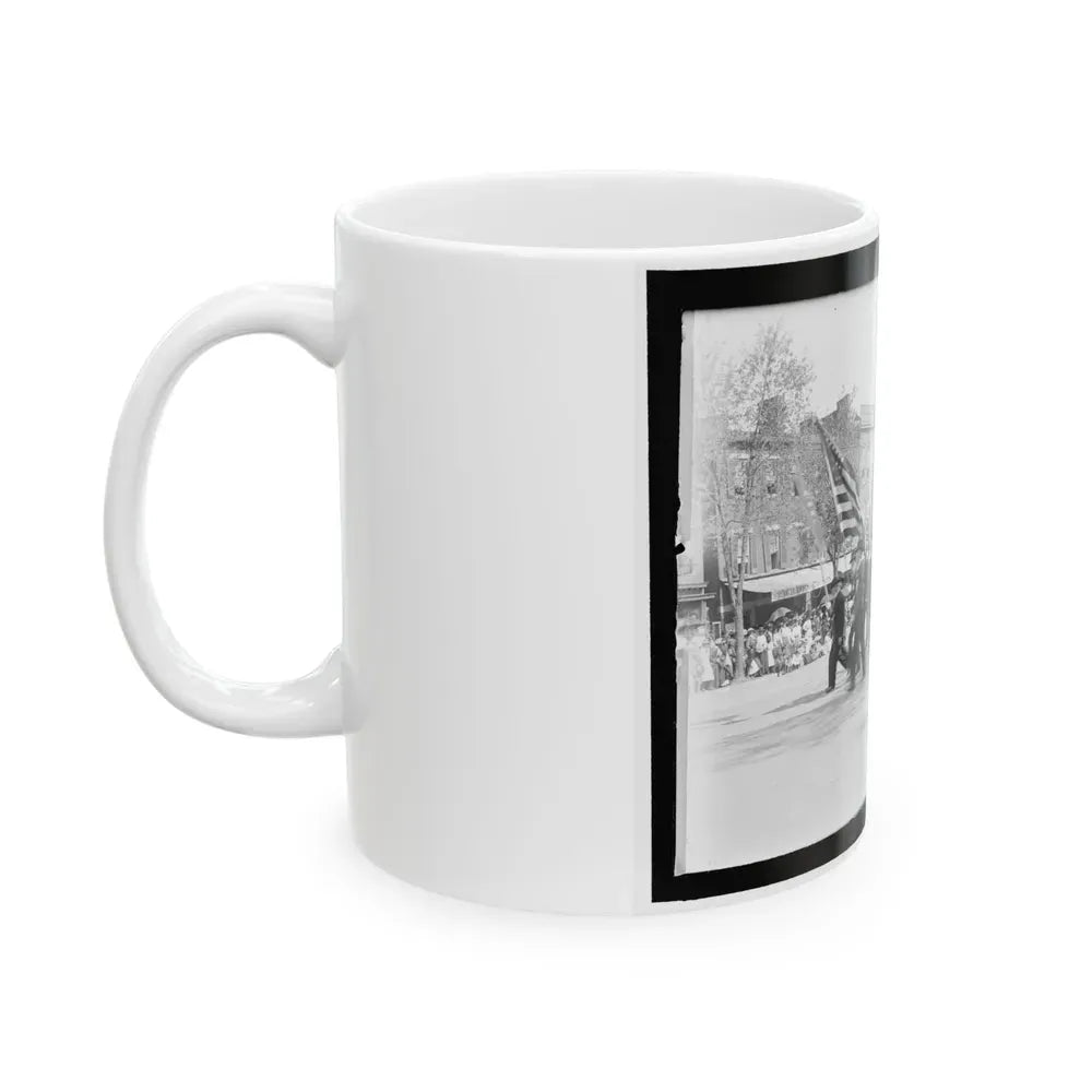 A G.A.R. Post In The Great Parade (U.S. Civil War) White Coffee Mug - Go Mug Yourself