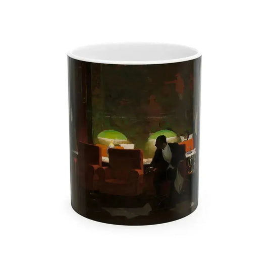 A Gentleman's Club, 1917 - White Coffee Mug 11oz - Go Mug Yourself