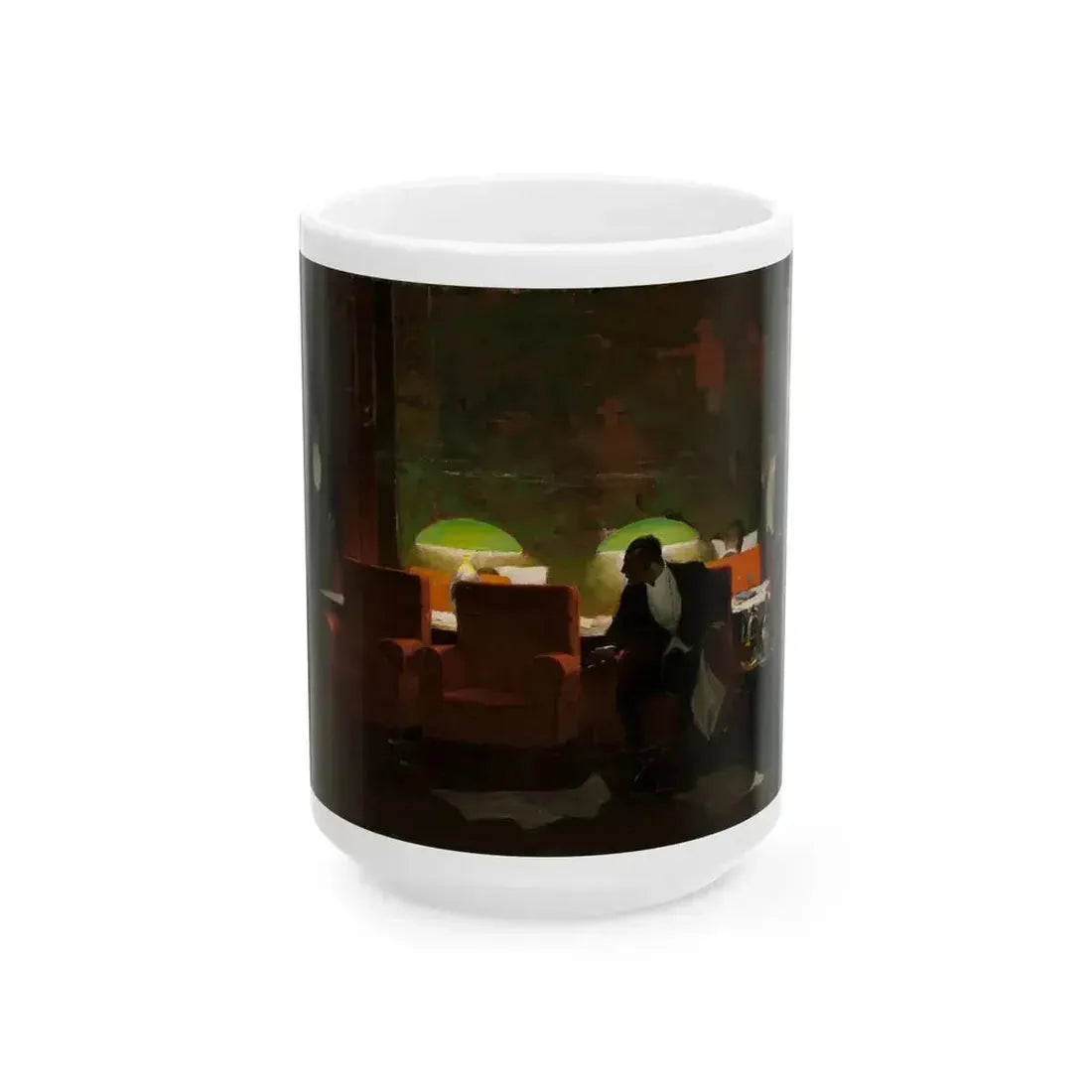 A Gentleman's Club, 1917 - White Coffee Mug 15oz - Go Mug Yourself