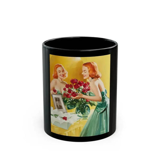 A Gift - Black Coffee Mug 11oz - Go Mug Yourself