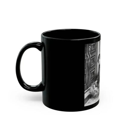 A Gift for Mark, magazine story illustration - Black Coffee Mug - Go Mug Yourself