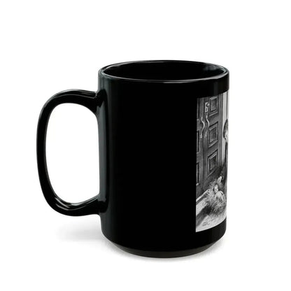 A Gift for Mark, magazine story illustration - Black Coffee Mug - Go Mug Yourself
