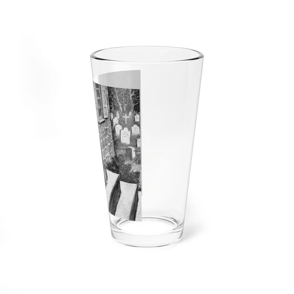 A Gift for Mark, magazine story illustration (Magazine Illustration) Pint Glass 16oz-Go Mug Yourself