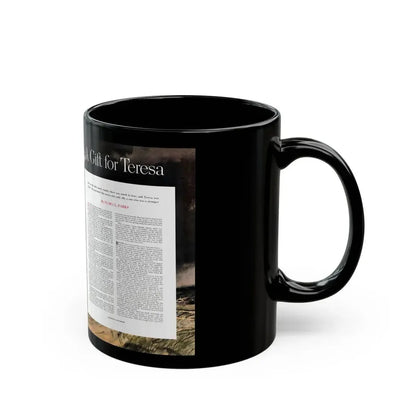 A Gift for Teresa, Collier's, September 13, 1952 - Black Coffee Mug - Go Mug Yourself