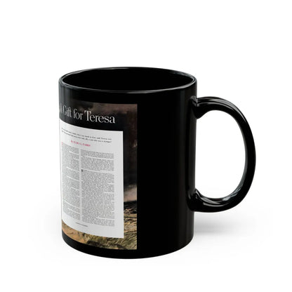 A Gift for Teresa, Collier's, September 13, 1952 - Black Coffee Mug-Go Mug Yourself