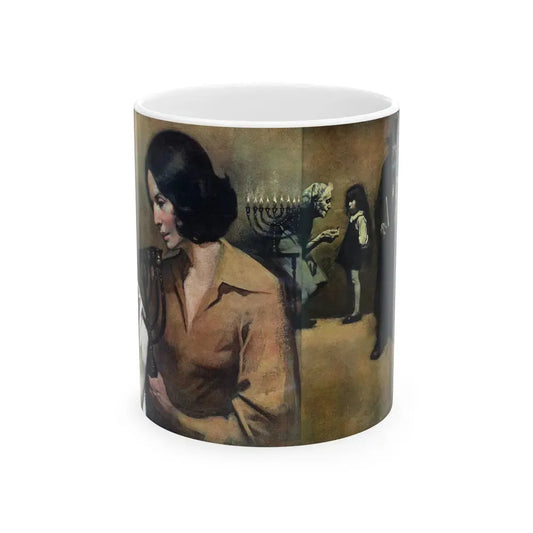 A Gift of Light, McCalls magazine, December 1975 - White Coffee Mug 11oz - Go Mug Yourself