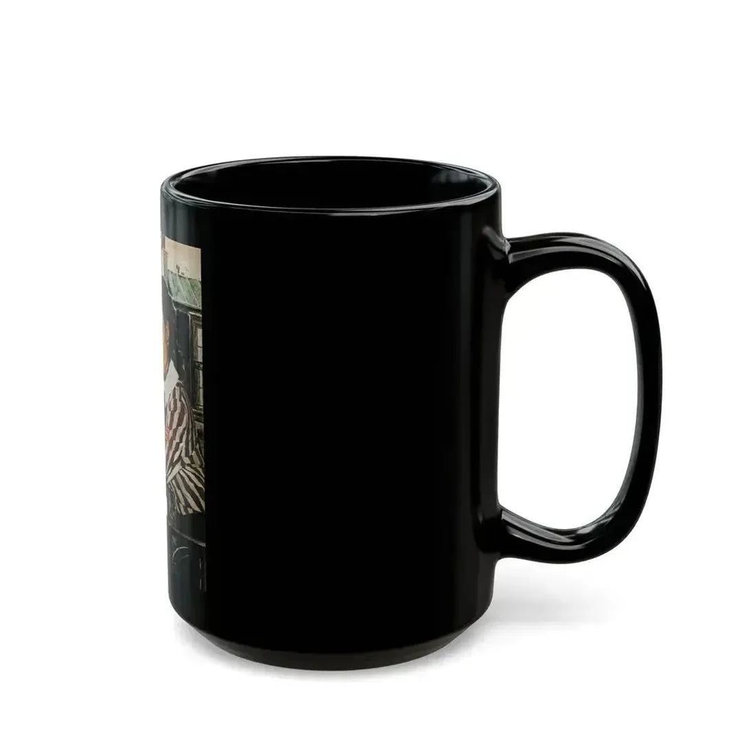 A Girl I Knew, Good Housekeeping, February 1948 - Black Coffee Mug - Go Mug Yourself
