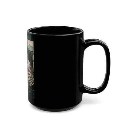 A Girl I Knew, Good Housekeeping, February 1948 - Black Coffee Mug - Go Mug Yourself