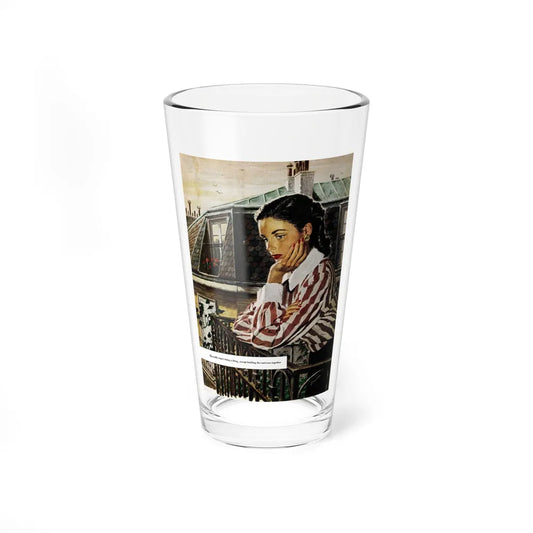 A Girl I Knew, Good Housekeeping, February 1948 (Magazine Illustration) Pint Glass 16oz-16oz-Go Mug Yourself