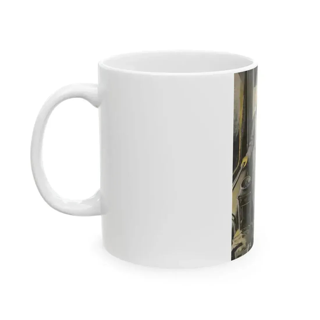 A Girl Like That, Argosy Magazine, August 1950 - White Coffee Mug - Go Mug Yourself