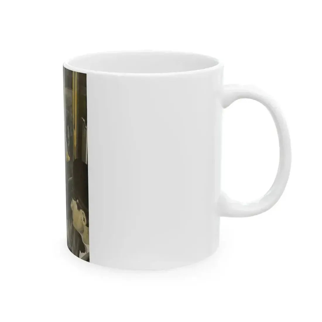 A Girl Like That, Argosy Magazine, August 1950 - White Coffee Mug - Go Mug Yourself