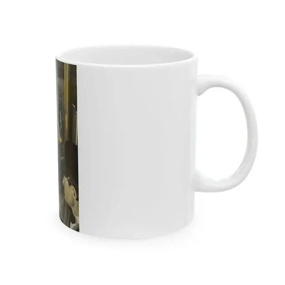 A Girl Like That, Argosy Magazine, August 1950 - White Coffee Mug - Go Mug Yourself