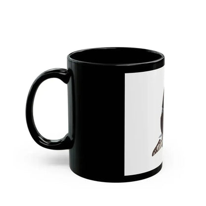 A Girl Named Joy (2), The American Magazine Illustration, April 1948 - Black Coffee Mug - Go Mug Yourself