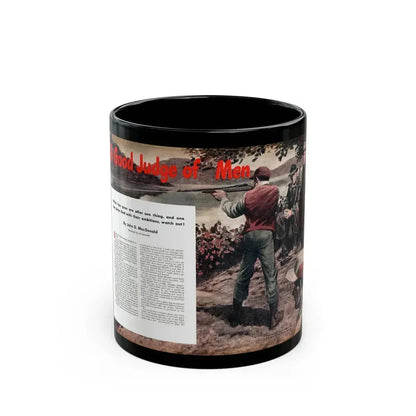 A Good Judge of Men, Cavalier, March 1953 - Black Coffee Mug 11oz - Go Mug Yourself