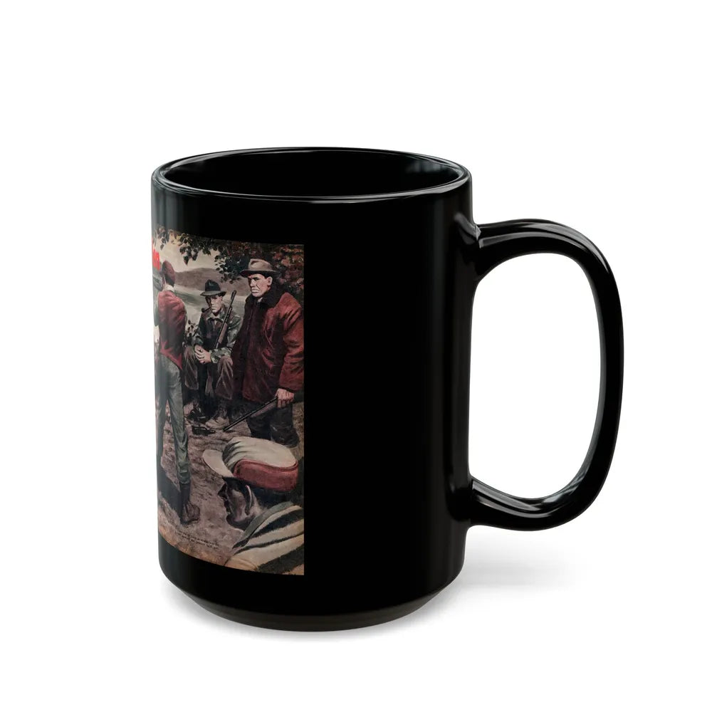 A Good Judge of Men, Cavalier, March 1953 - Black Coffee Mug-Go Mug Yourself