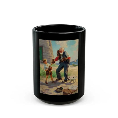 A Good Left Punch - Black Coffee Mug 15oz - Go Mug Yourself