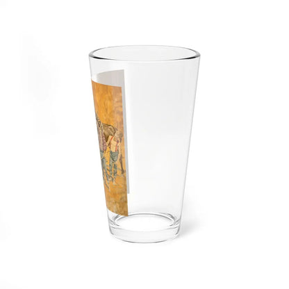 A Good Mule, Children of the Dust interior book illustration (Magazine Illustration) Pint Glass 16oz-Go Mug Yourself