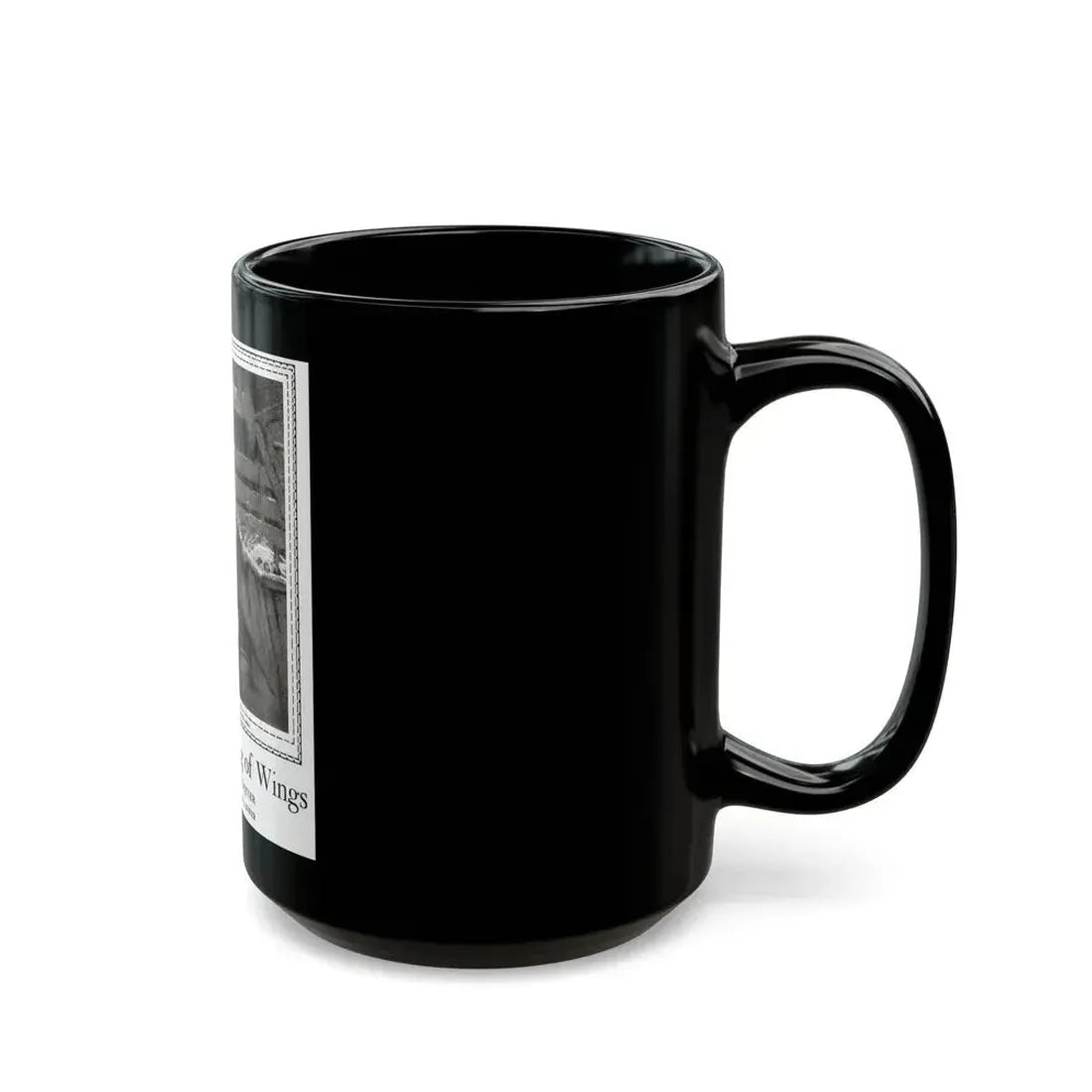 A Great Rushing of Wings (1), McCalls, December 1924 - Black Coffee Mug - Go Mug Yourself