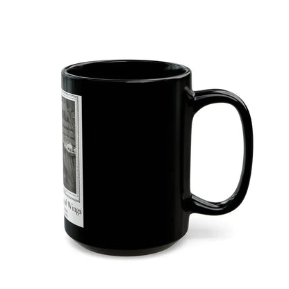 A Great Rushing of Wings (1), McCalls, December 1924 - Black Coffee Mug - Go Mug Yourself