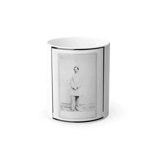 A.( ) Greenwall, Confederate Army Officer, Full-Length Portrait, Facing Front (U.S. Civil War) Color Changing Coffee Mug 11oz Default Title 11oz - Go Mug Yourself