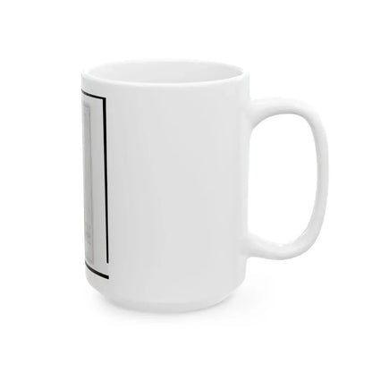 A.( ) Greenwall, Confederate Army Officer, Full-Length Portrait, Facing Front (U.S. Civil War) White Coffee Mug - Go Mug Yourself