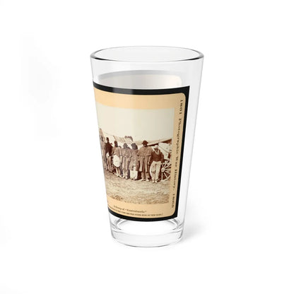 A Group Of Contrabands 001 (U.S. Civil War) Pint Glass 16oz-Go Mug Yourself