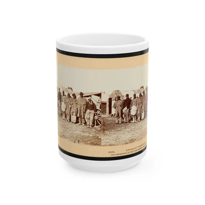 A Group Of Contrabands 001 (U.S. Civil War) White Coffee Mug-15oz-Go Mug Yourself