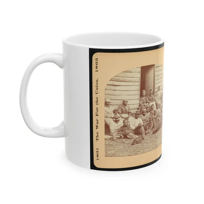 A Group Of Contrabands (U.S. Civil War) White Coffee Mug-Go Mug Yourself