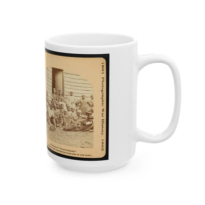 A Group Of Contrabands (U.S. Civil War) White Coffee Mug-Go Mug Yourself