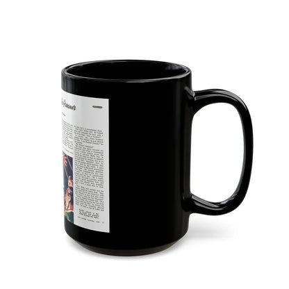 A Grunt for the Groaner, Man Junior, November 1949 - Black Coffee Mug-Go Mug Yourself