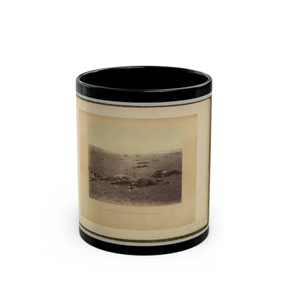 A Harvest Of Death, Gettysburg, Pennsylvania (U.S. Civil War) Black Coffee Mug 11oz - Go Mug Yourself