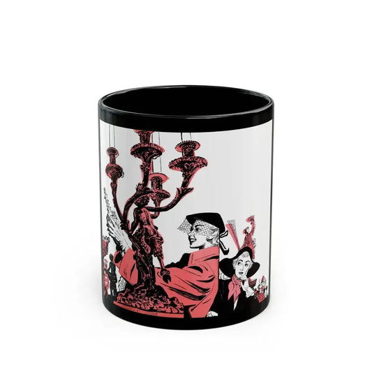 A House Big Enough, Canadian Home Journal, Aug 1952 - Black Coffee Mug 11oz - Go Mug Yourself