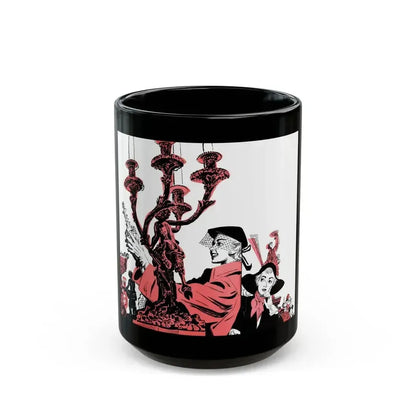 A House Big Enough, Canadian Home Journal, Aug 1952 - Black Coffee Mug 15oz - Go Mug Yourself