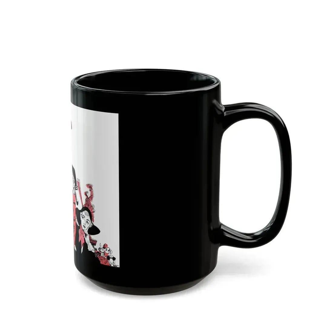 A House Big Enough, Canadian Home Journal, Aug 1952 - Black Coffee Mug - Go Mug Yourself